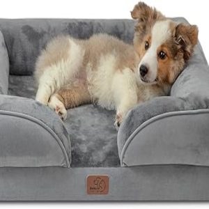 Bedsure Orthopedic Dog Bed for Medium Dogs 8 Sizes & 23 Colors