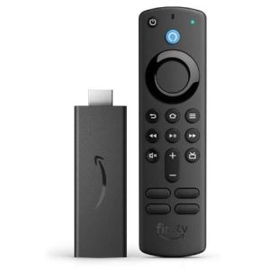 Amazon Fire TV Stick, HD, sharp picture quality, fast streaming, free & live TV, Alexa Voice Remote with TV controls