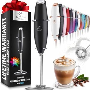 Zulay Kitchen Powerful Milk Frother Handheld