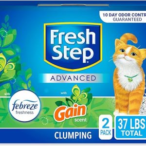 Fresh Step Clumping Cat Litter, With Gain