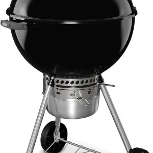 Weber Original Kettle Premium Charcoal Grill, 22-Inch, Black, Copper & Green