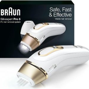 Braun Silk Expert Pro5 IPL Hair Removal Device for Women