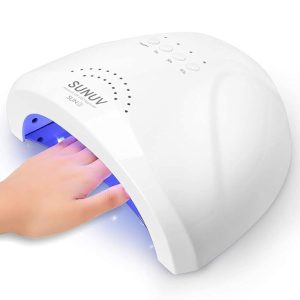 SUNUV Gel Nail Light for Nail Polish Dryer with 3 Timers