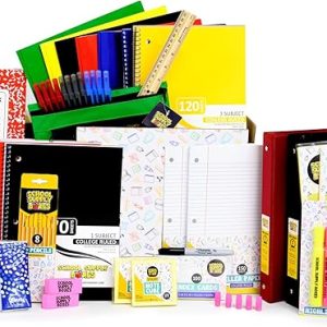 Ultimate High School and College Back to School Essentials Kit