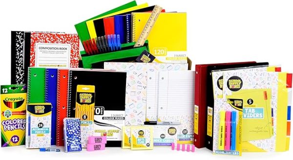 Ultimate High School and College Back to School Essentials Kit