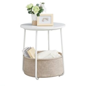 Small Round Side End Table Or Night Stand